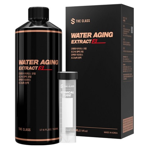 더클래스 워터에이징 익스트렉트S 초간편 터치리스 초고농축 원액 물왁스, 1개, 520ml