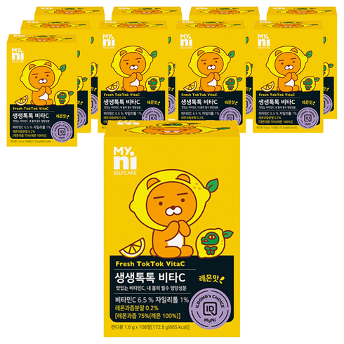 마이니 생생톡톡 비타C, 108정, 10개