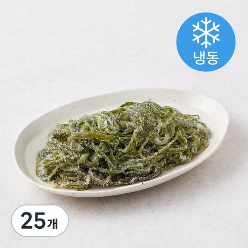 주일 간편한 염장미역줄기 (냉동), 200g, 25개
