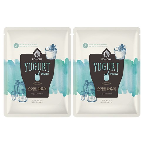 포모나 요거트파우더, 1kg, 1개입, 2개
