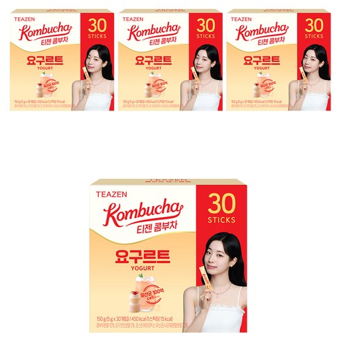 티젠 콤부차 요구르트, 5g, 30개입, 4개
