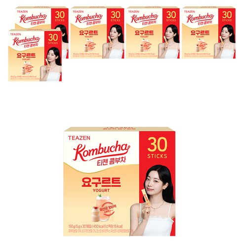 티젠 콤부차 요구르트, 5g, 30개입, 6개