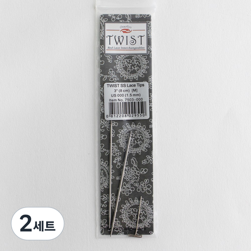 치아오구 트위스트 SS 레이스팁 2P 세트, 2세트