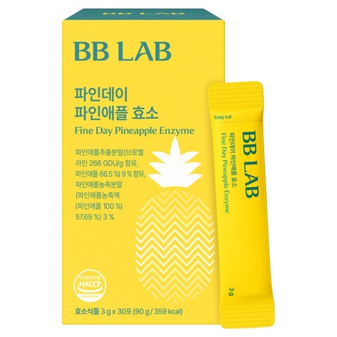 비비랩 파인데이 파인애플 효소, 30회분, 1개