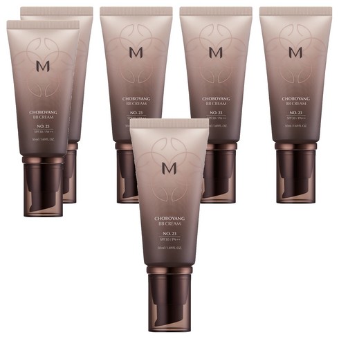 미샤 엠 초보양 비비크림 SPF30 PA++, 23호차분한베이지, 50ml, 6개