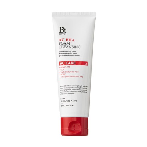 벤튼 AC 바하 폼 클렌징, 120ml, 1개