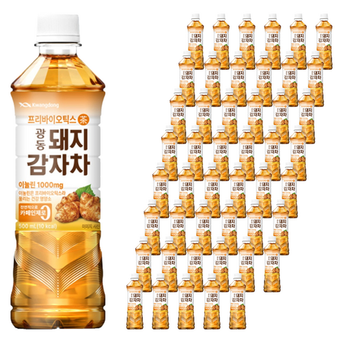 광동제약 돼지감자차, 500ml, 72개