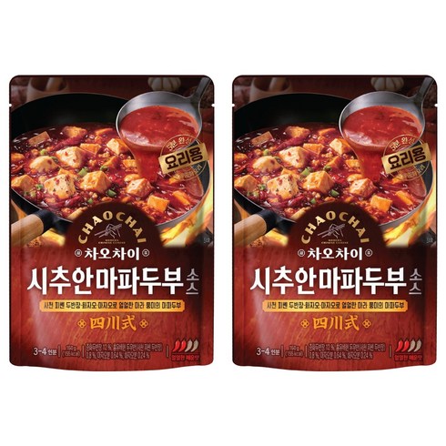 차오차이 시추안 마파두부 소스, 150g, 2개