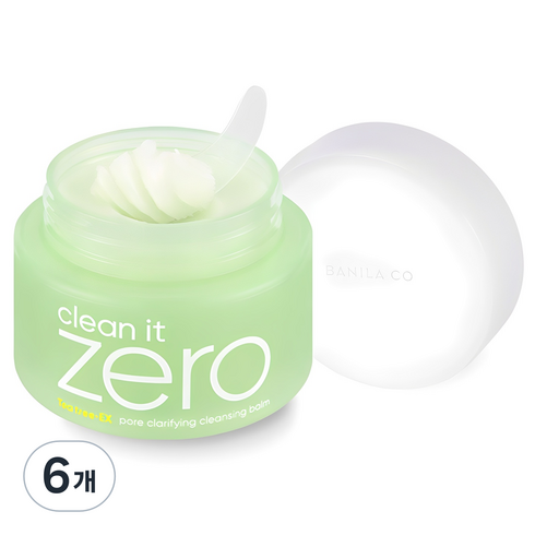 바닐라코 클린 잇 제로 클렌징밤 포어 클래리파잉, 100ml, 6개