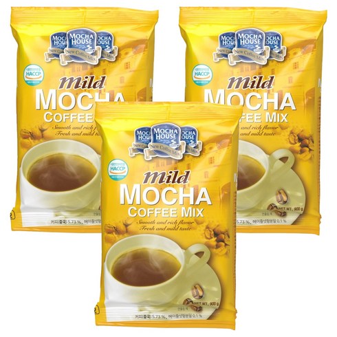 모카하우스 마일드모카 자판기용 커피믹스, 900g, 1개입, 3개