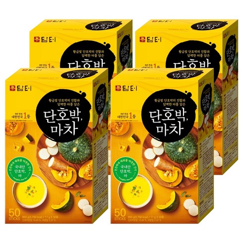 담터 단호박마차, 17g, 50개입, 4개