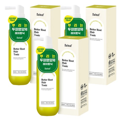 달리프 클로렐라 베러 루트 헤어토닉, 100ml, 3개