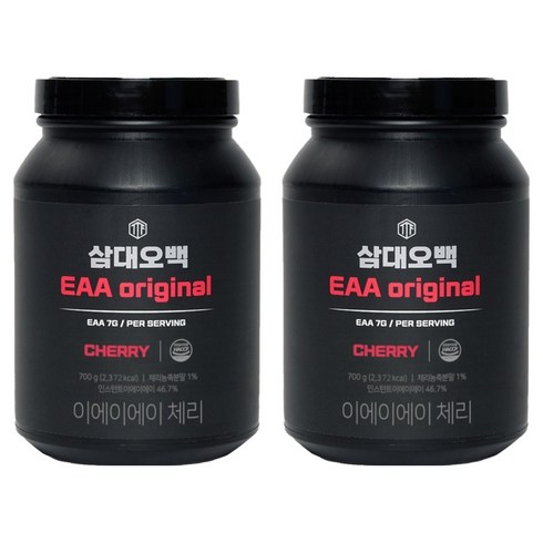 삼대오백 EAA 아미노산 체리맛, 700g, 2개