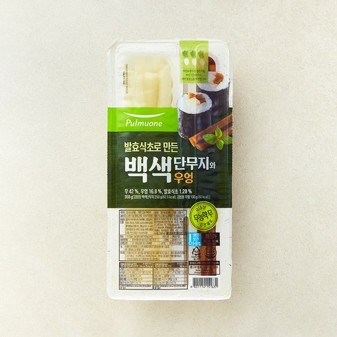 풀무원 백색단무지와 우엉 350g, 1세트