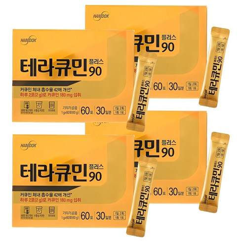테라큐민 플러스90, 60g, 4개