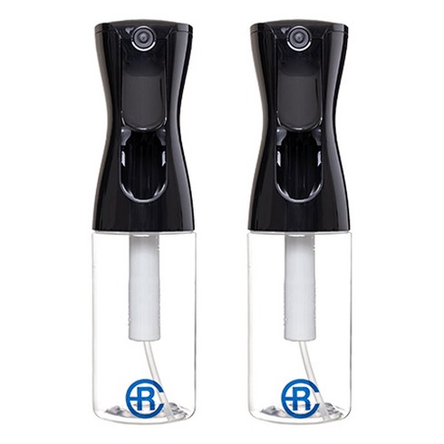 에어라파 안개 분무기 160ml, 크리스탈 블랙, 2개