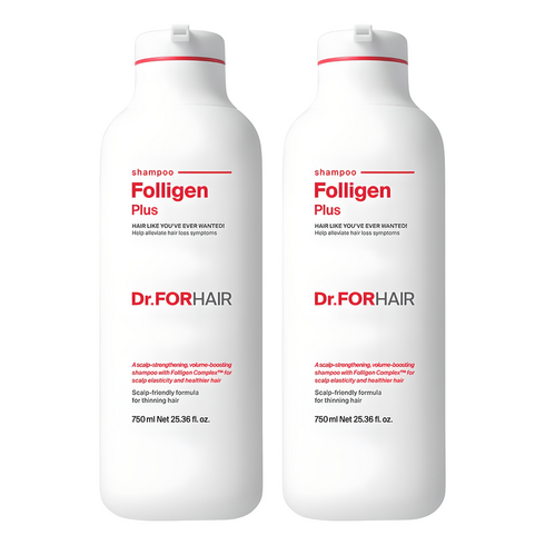 닥터포헤어 폴리젠 플러스 샴푸, 750ml, 2개
