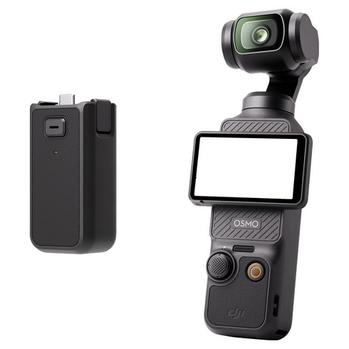 DJI Osmo Pocket 3 배터리 확장 스탠더드 액션캠 + 배터리 핸들 세트, 액션캠(PP-101), 배터리핸들(단일상품)