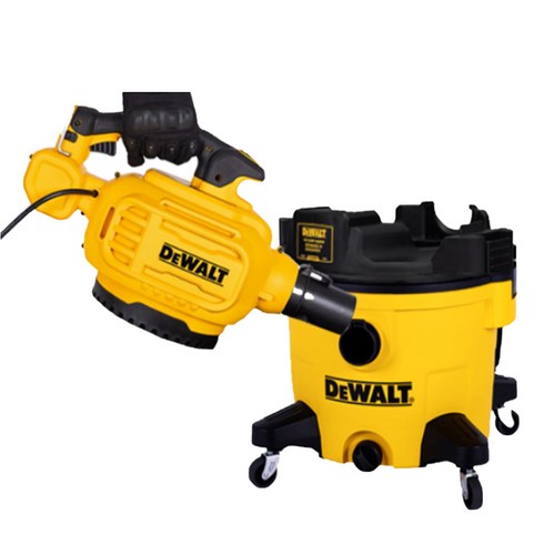 디월트 분리형 송풍기겸용 건습식 대용량 업소용 산업용 청소기 34L, 혼합색상, DXV234P