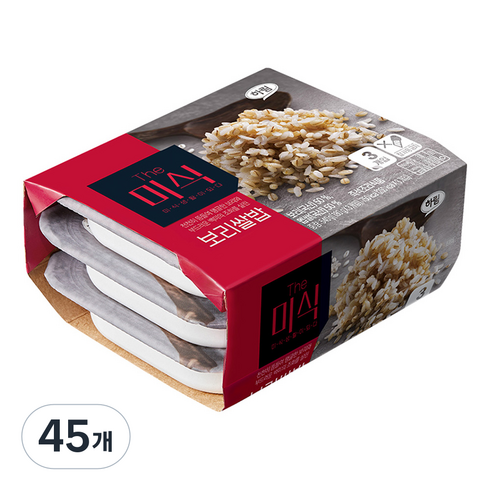 더미식 보리쌀밥, 180g, 45개