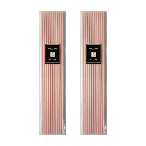 시즈넬 디퓨저 섬유스틱 4mm, 핑크, 24개