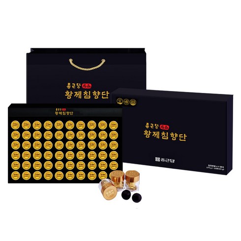 종근당 황제 침향단 + 쇼핑백, 225g, 1개