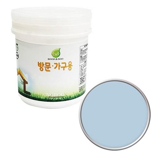순앤수 방문 가구용 페인트, 세인트블루NR5079, 1L, 1개