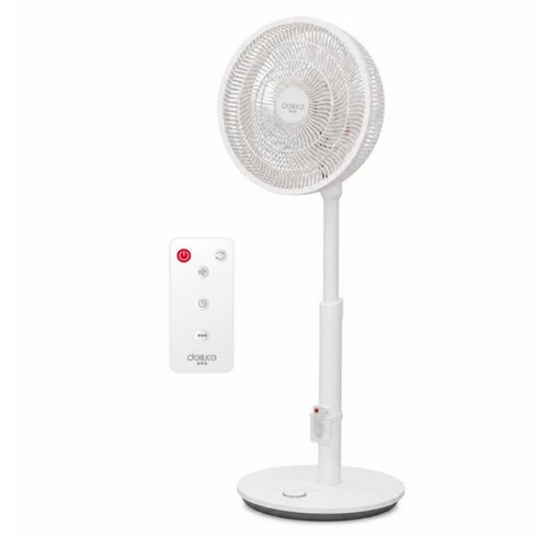 델루체 무선 리모컨 선풍기 30cm, DLF-DR489BL