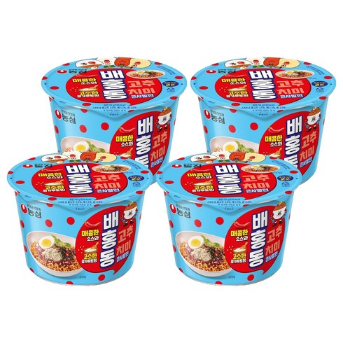 배홍동 큰사발면 116g, 4개