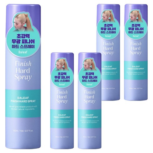 달리프 글램 피니쉬 하드 헤어 스프레이, 150ml, 5개