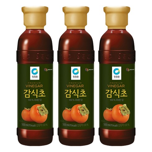 청정원 감식초, 500ml, 3개