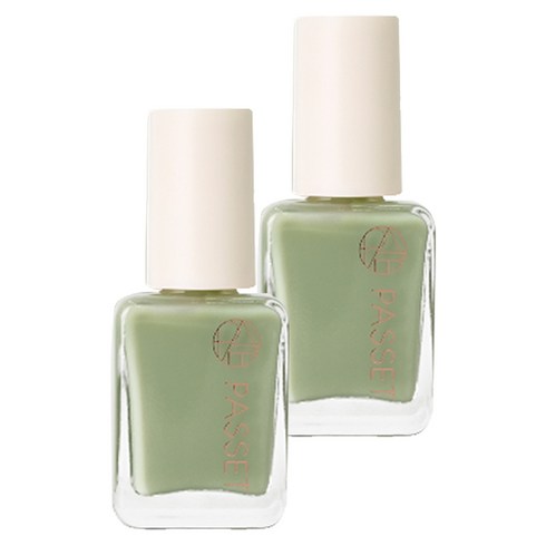 파셋 셀럽 네일컬러 폴리쉬, 29올리브그린, 7ml, 2개
