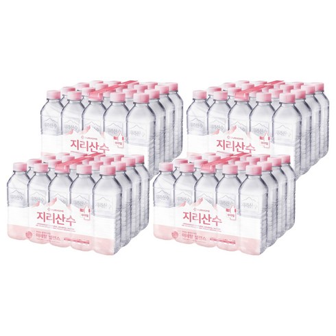 지리산수 무라벨, 500ml, 80개