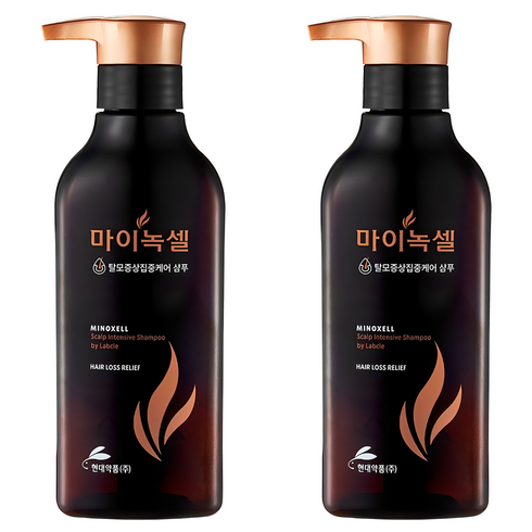 현대약품 마이녹셀 스칼프 인텐시브 샴푸, 400ml, 2개