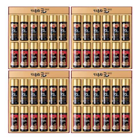 장쾌삼 원 정성 5호 발효홍삼 50ml x 6p + 산삼배양근 50ml x 6p, 600ml, 4세트