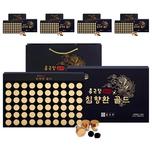 종근당 침향환 골드, 225g, 5개