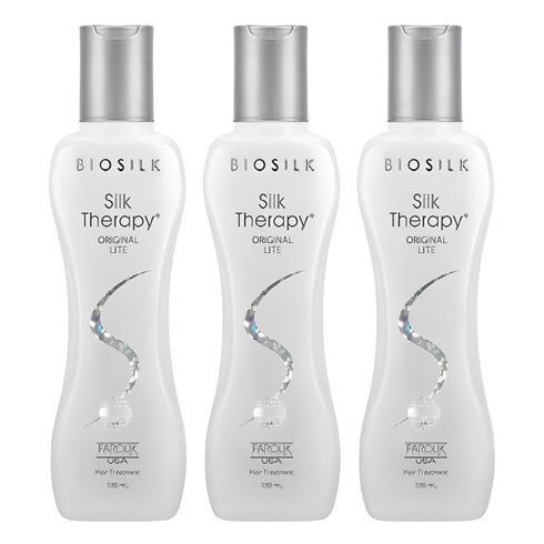 실크테라피 오리지널 라이트 헤어에센스, 130ml, 3개