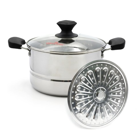 퀸센스 인덕션 다용도 IH 찜곰솥, 22cm, 1개