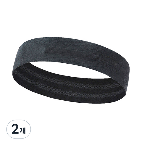 G2P 힙써클 스쿼트 브릿지 밴드 PRO 10cm, 블랙, 2개