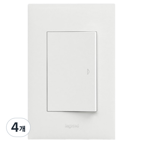 르그랑 아펠라화이트 Simple 1구 스위치, 4개