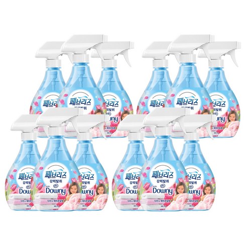 페브리즈 섬유탈취제 다우니 에이프릴향 본품, 360ml, 12개