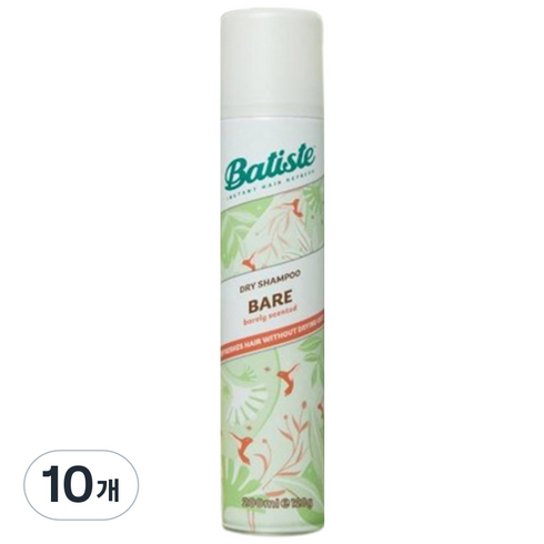 바티스트 드라이샴푸 베어, 10개, 200ml