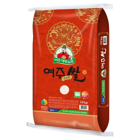 여주시농협 2026년산 햅쌀 대왕님표 여주쌀 진상미 상등급, 10kg, 1개