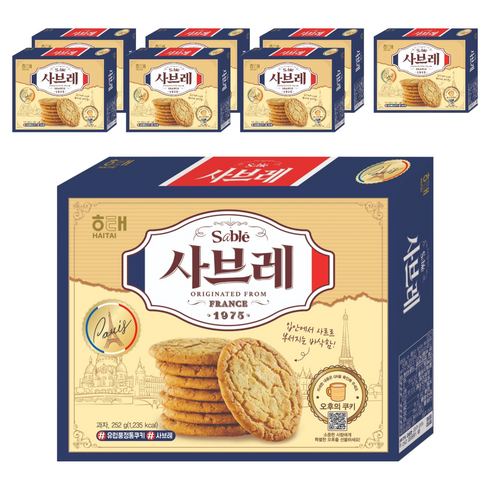 해태제과 사브레, 252g, 8개