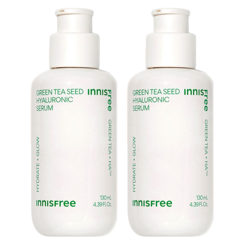 이니스프리 그린티 씨드 히알루론산 세럼, 130ml, 2개