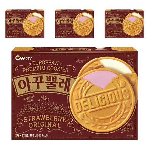 청우식품 아꾸뿔레, 102g, 4개