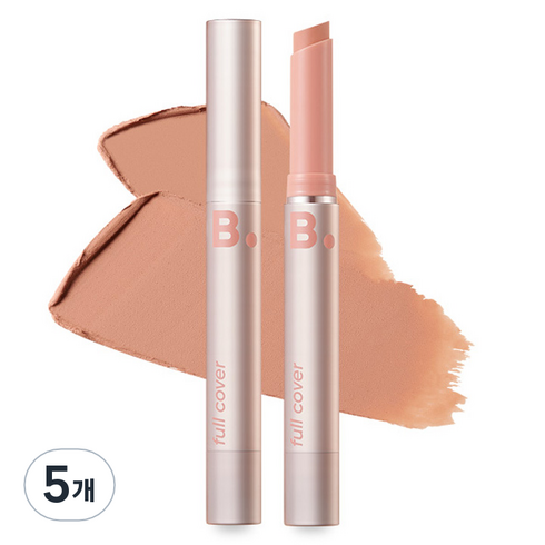 바닐라코 커버 립 베이스, 5개, 풀 베이지