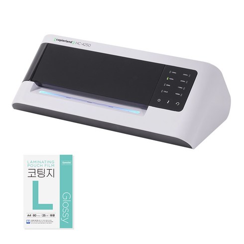 카피어랜드 4롤러 코팅기 HC-4250, A4
