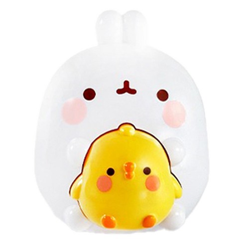 몰랑 아이아이엘 몰랑이 호신용 경보기 피우피우, 혼합색상, 1개