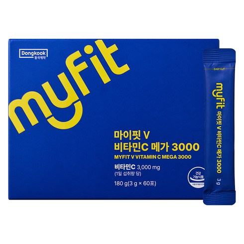 동국제약 마이핏 V 비타민C 메가 3000, 60회분, 1개